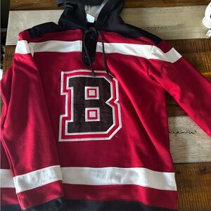 Champion Black and White Hoodie